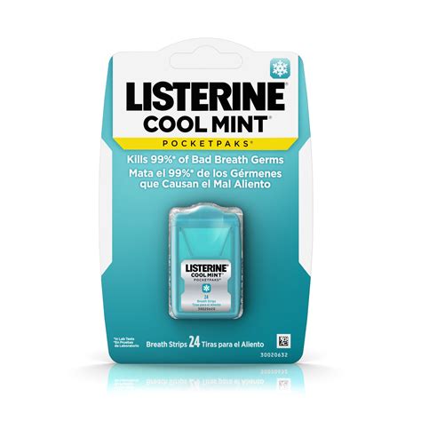 listerine cool mint pocketpaks breath strips 12 pk 24 ct